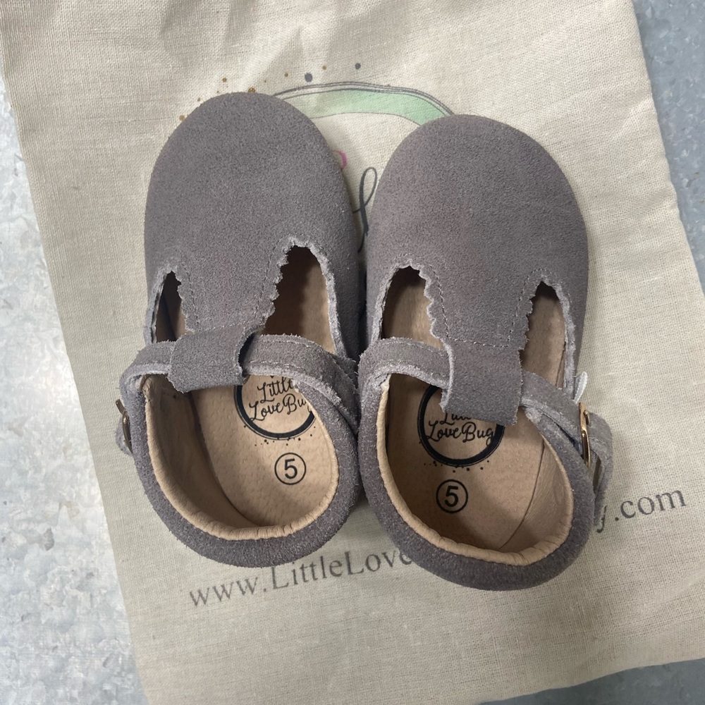 Little Love Bug Company Gray T Bars